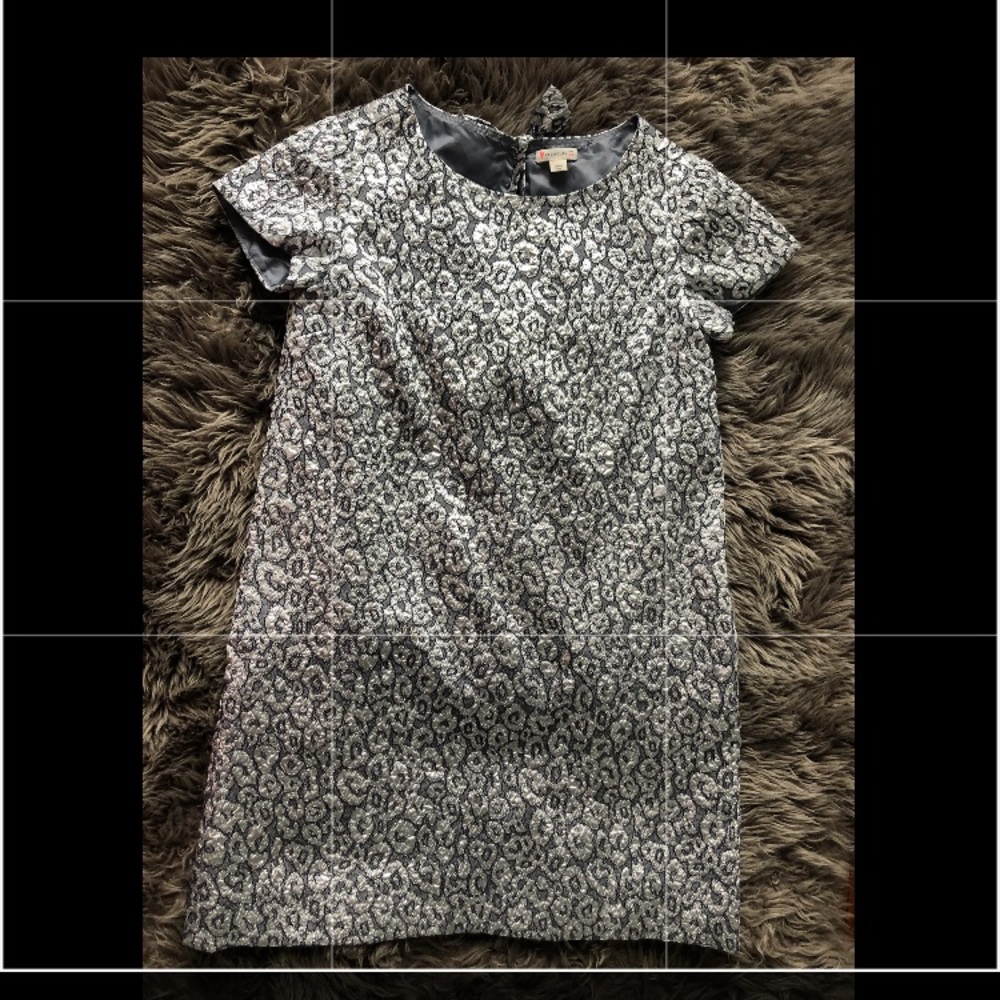 Crewcuts Sliver cheetah print dress